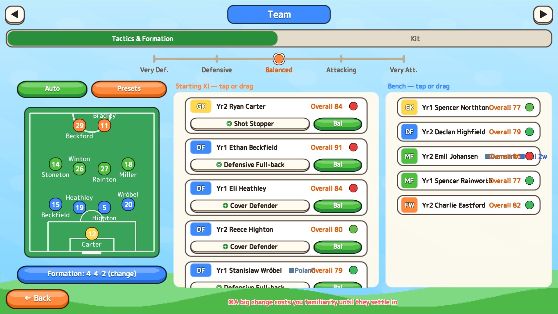 Academy Soccer Manager screenshot 4