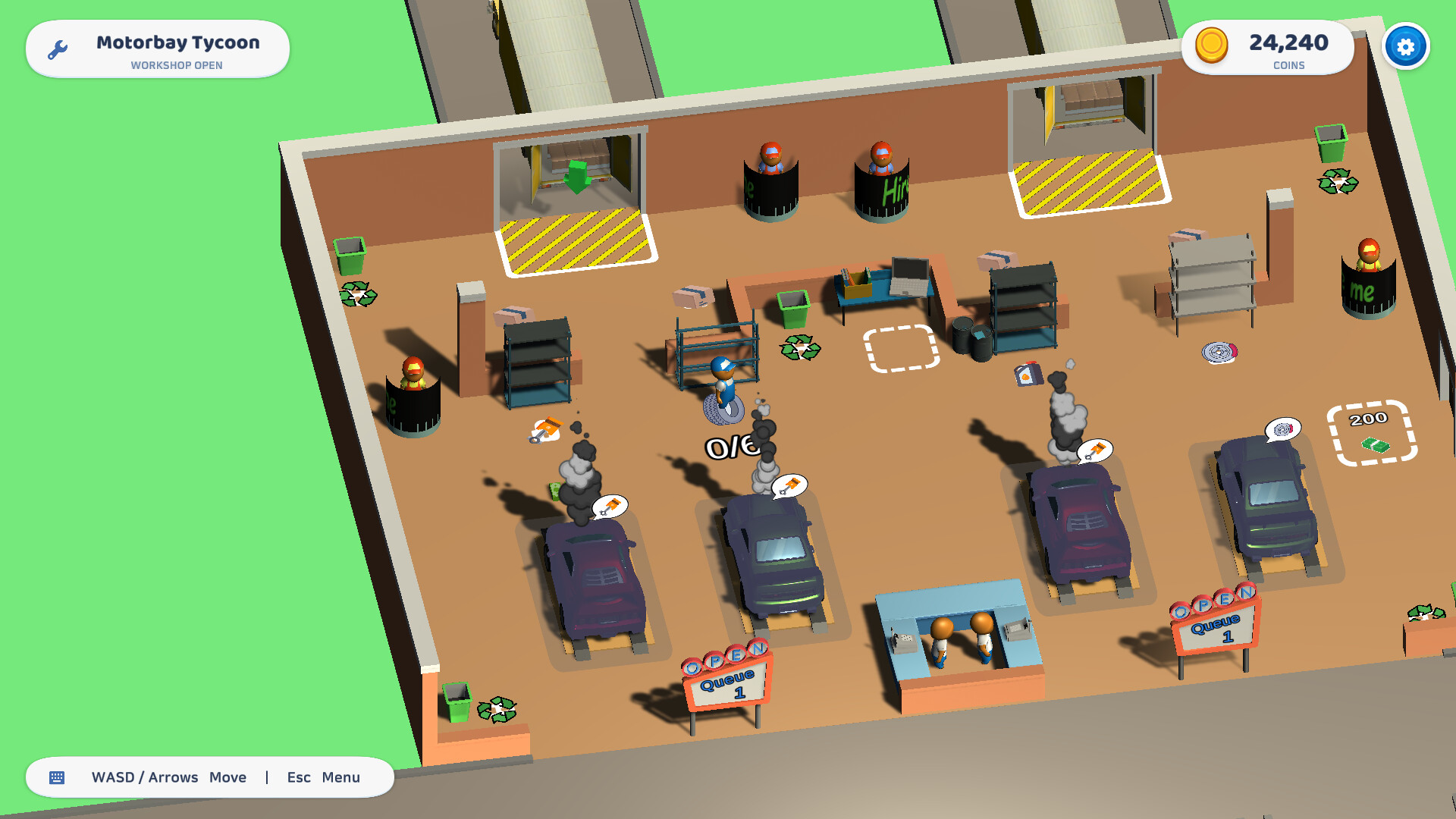 Motorbay Tycoon screenshot 2