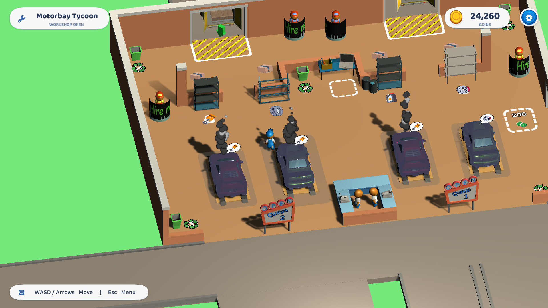 Motorbay Tycoon screenshot 3