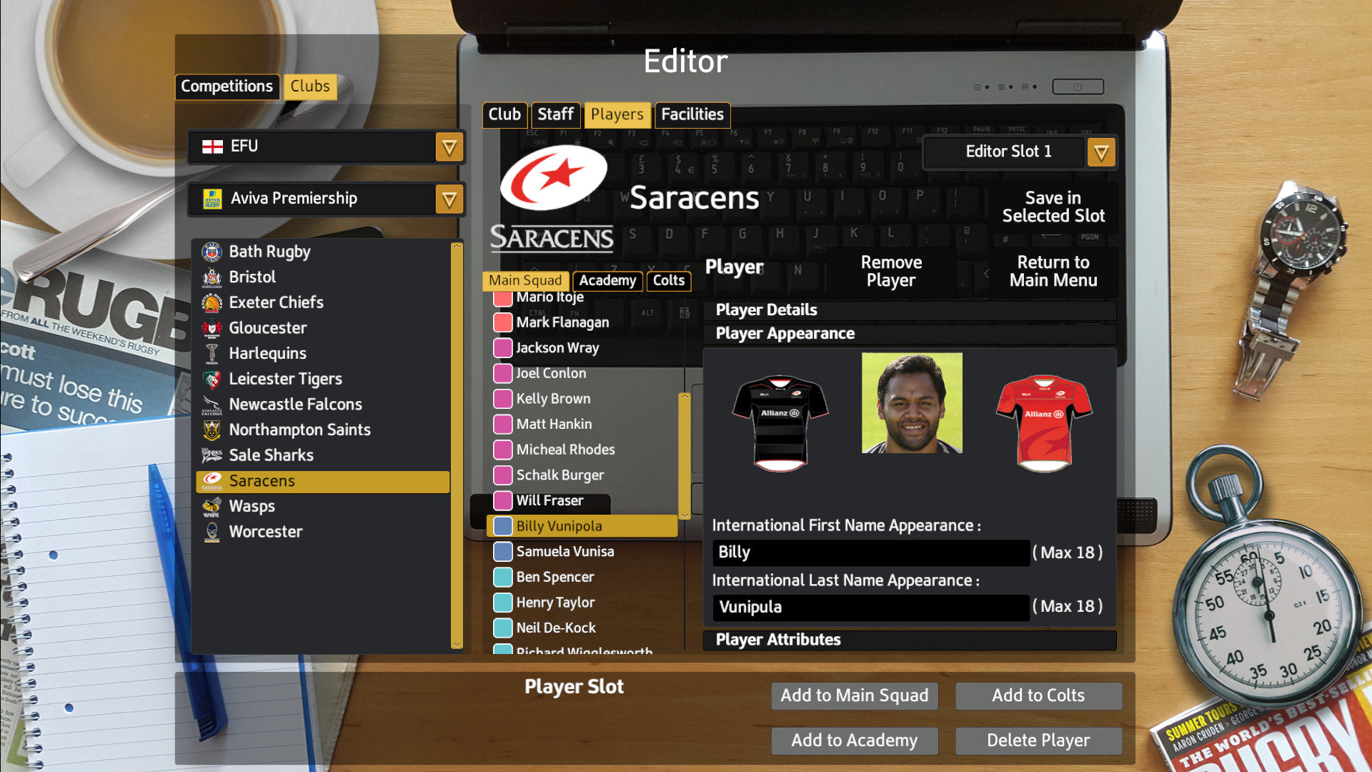 Rugby Union Team Manager 2017 screenshot 8