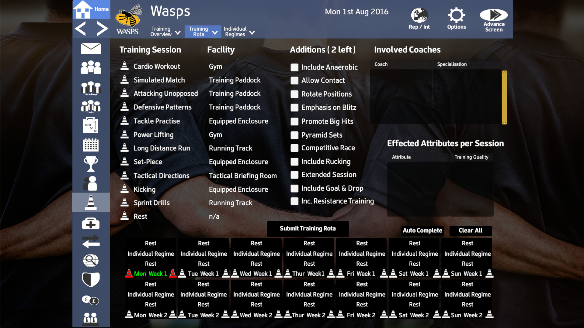 Rugby Union Team Manager 2017 screenshot 16