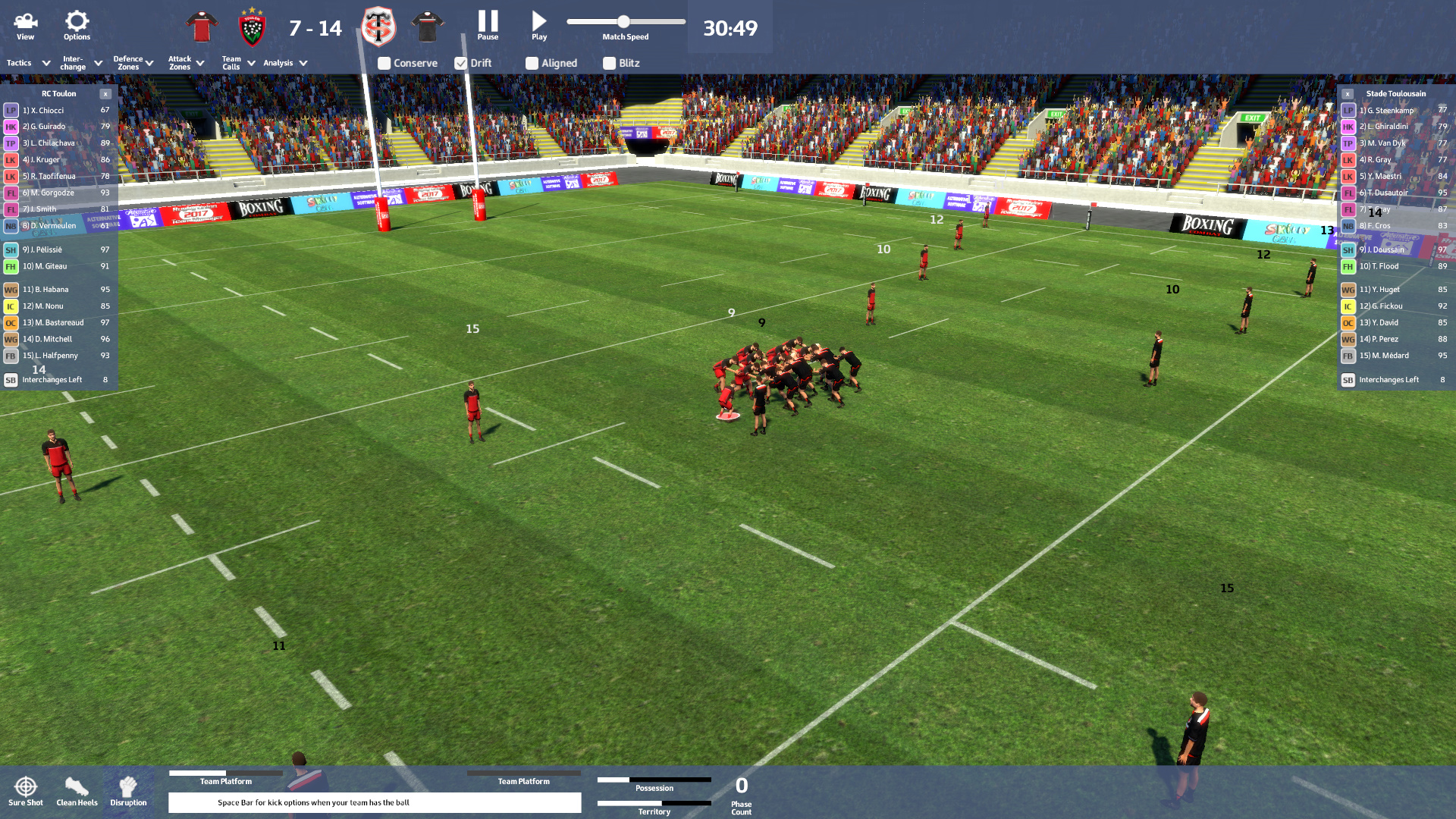 Rugby Union Team Manager 2017 screenshot 6