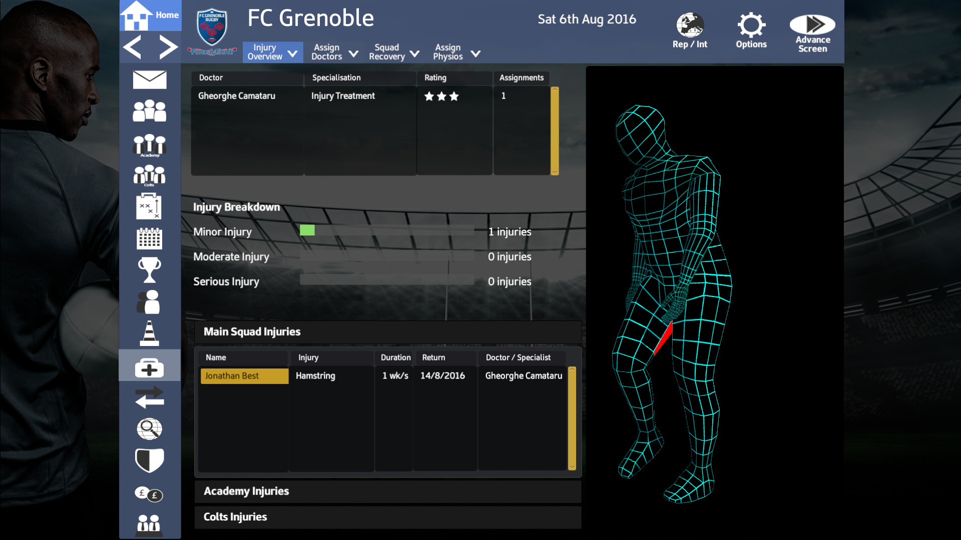 Rugby Union Team Manager 2017 screenshot 17