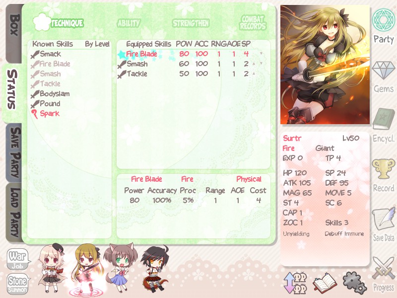 Moekuri: Adorable + Tactical SRPG screenshot 5
