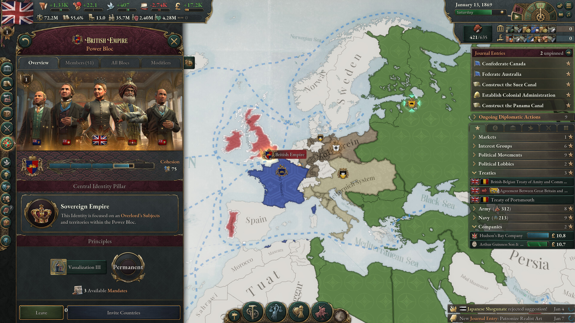 Victoria 3 screenshot 1