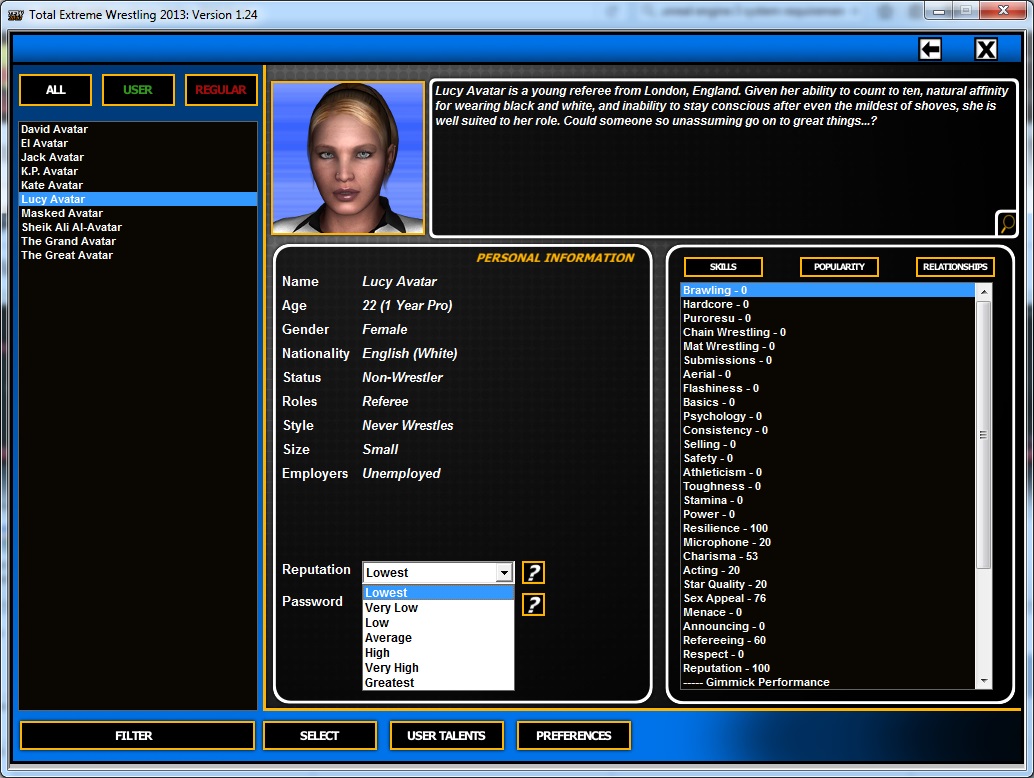 Total Extreme Wrestling 2013 screenshot 13
