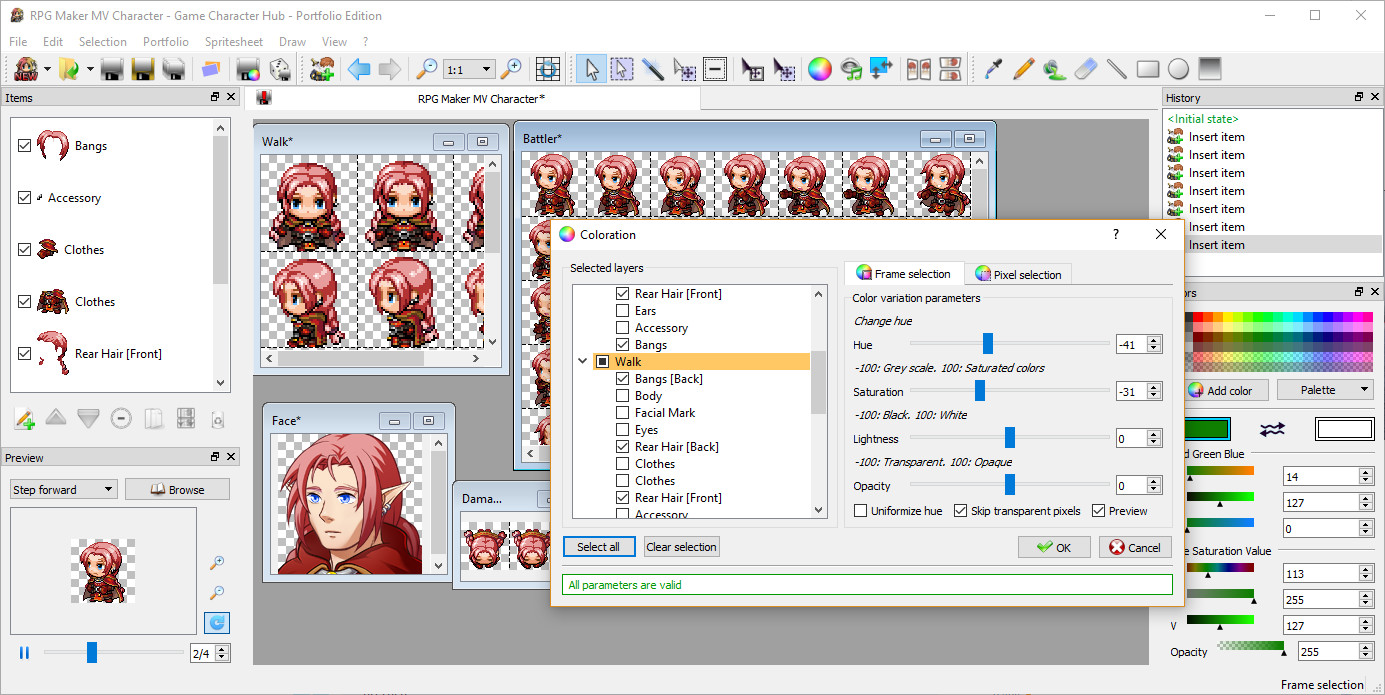 Game Character Hub: Portfolio Edition screenshot 13