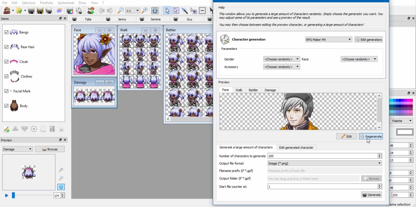 Game Character Hub: Portfolio Edition screenshot 3
