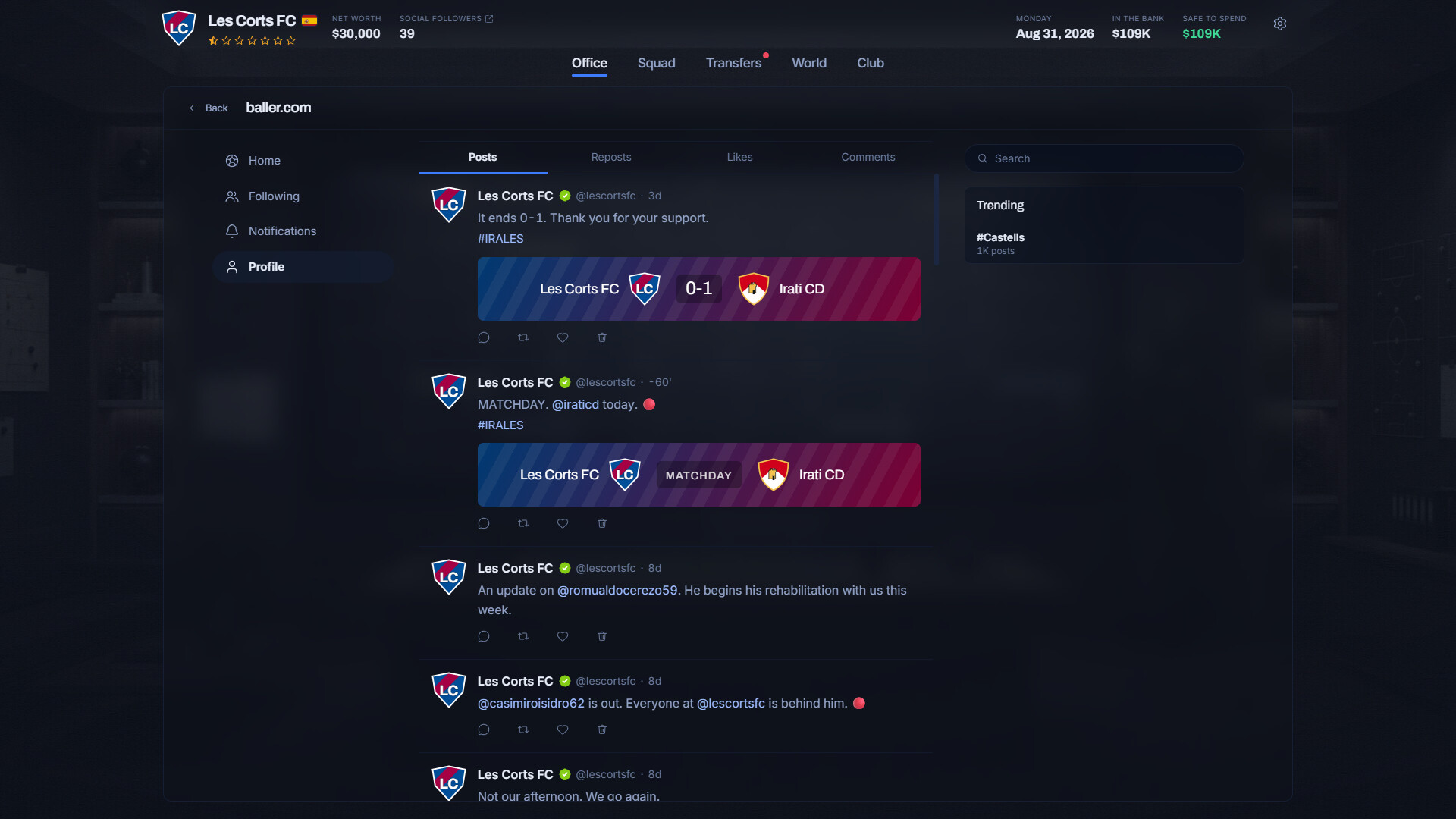 Football Ambition 27 screenshot 3