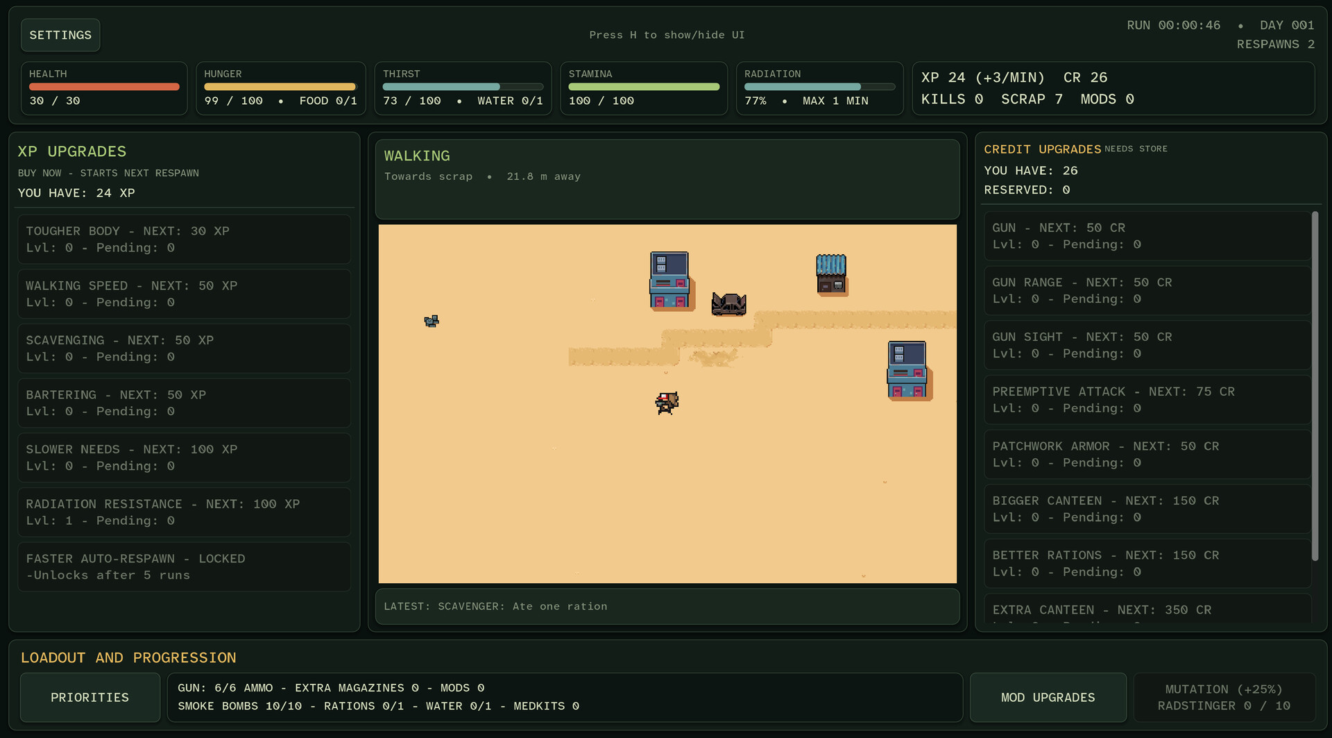 Scavenger's March screenshot 1