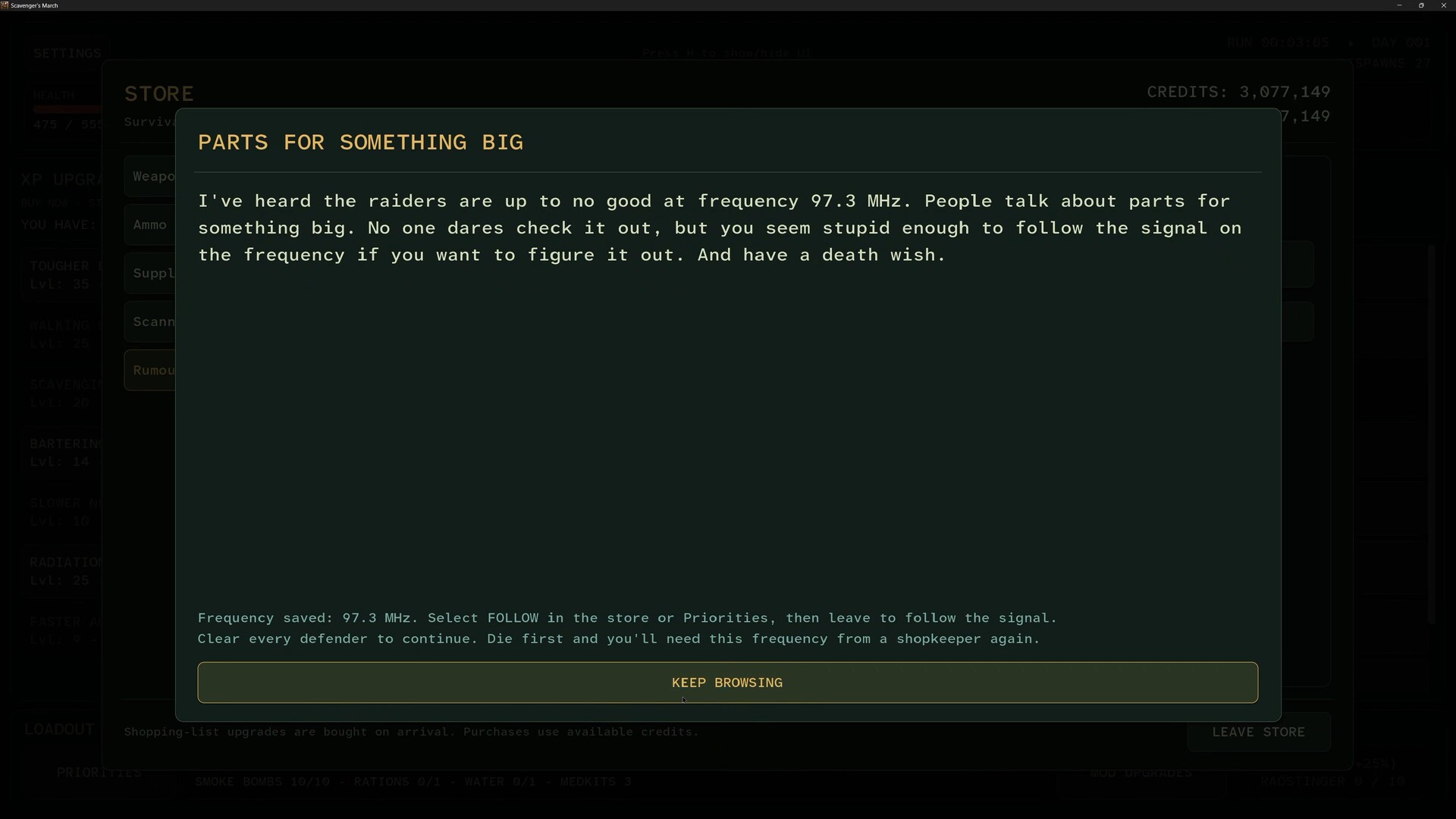 Scavenger's March screenshot 3