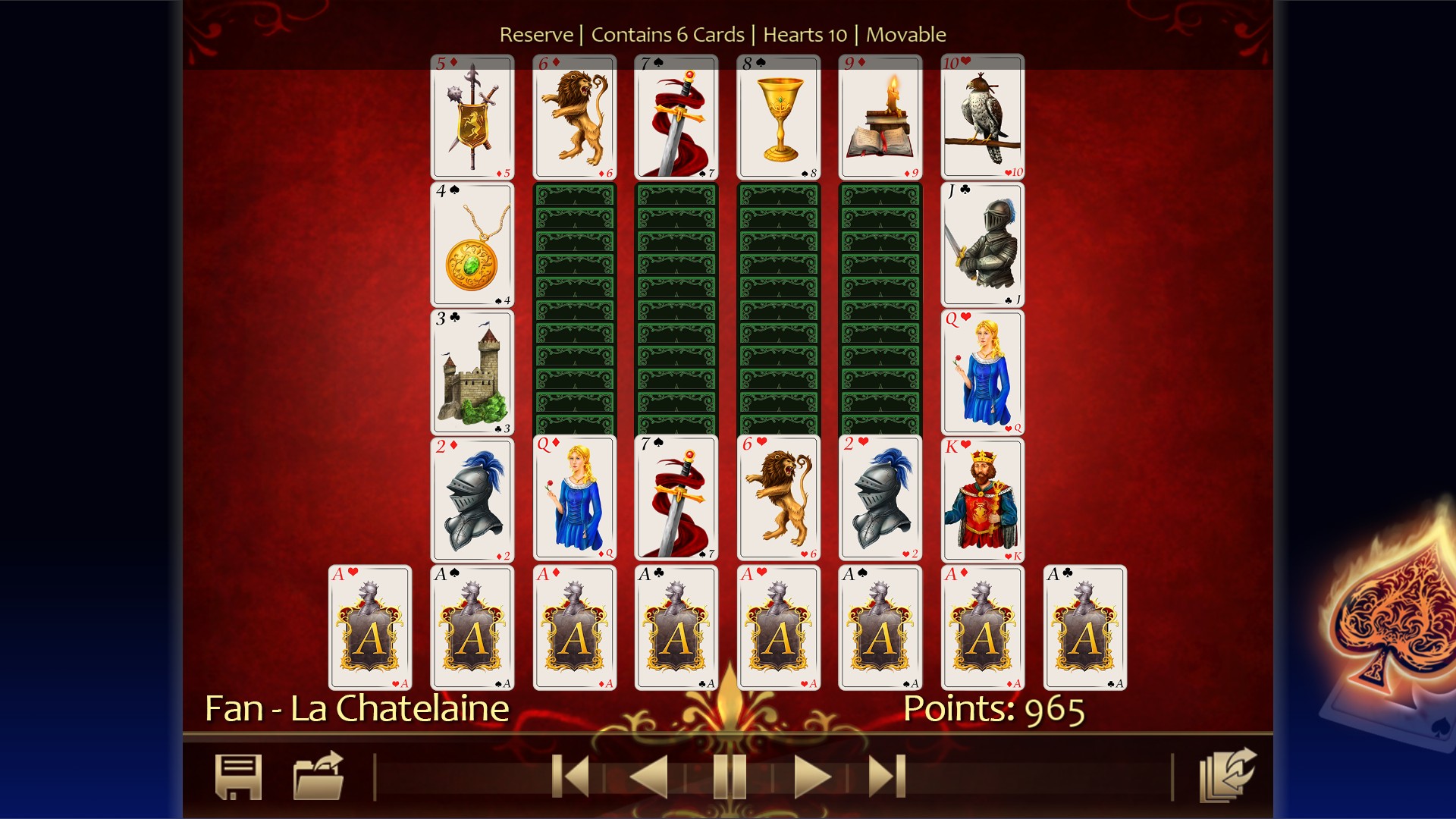 Solitaire 220 Plus screenshot 1