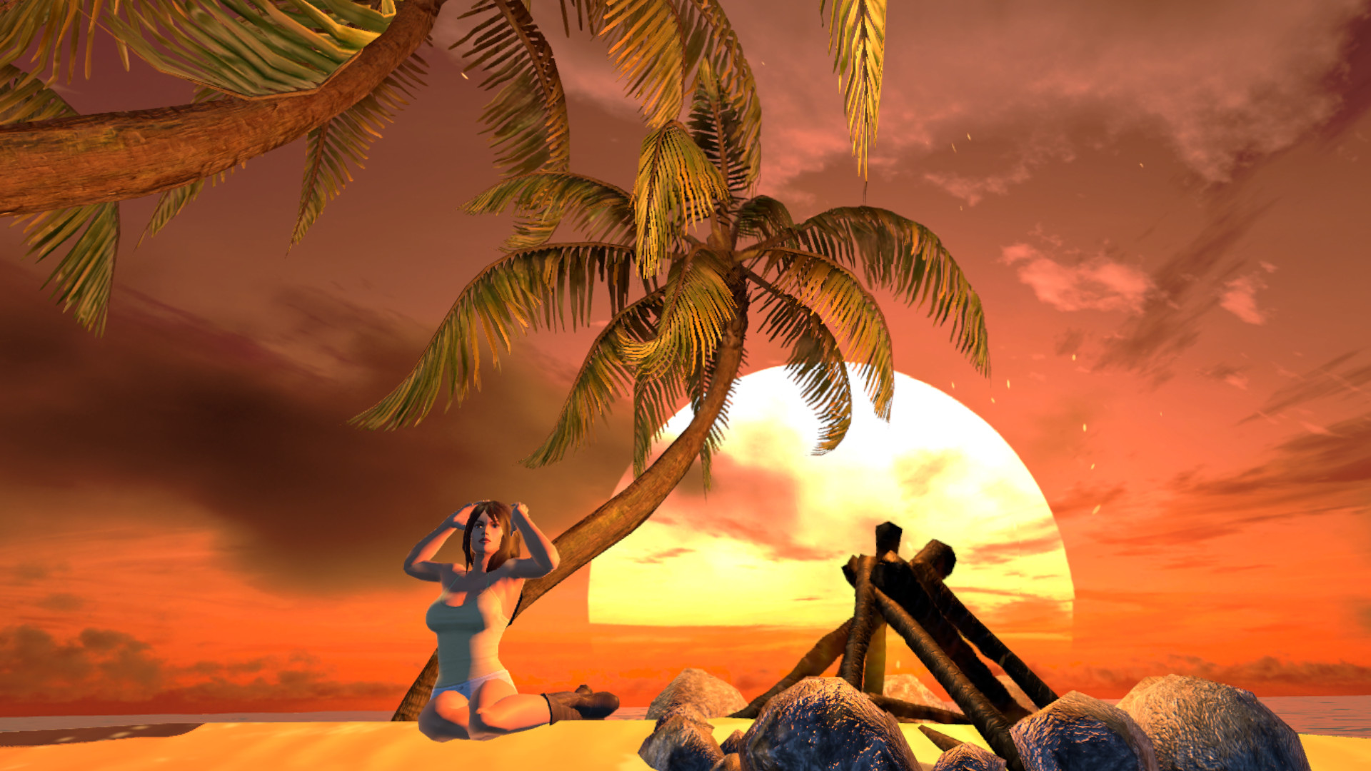 Tropical Girls VR screenshot 4