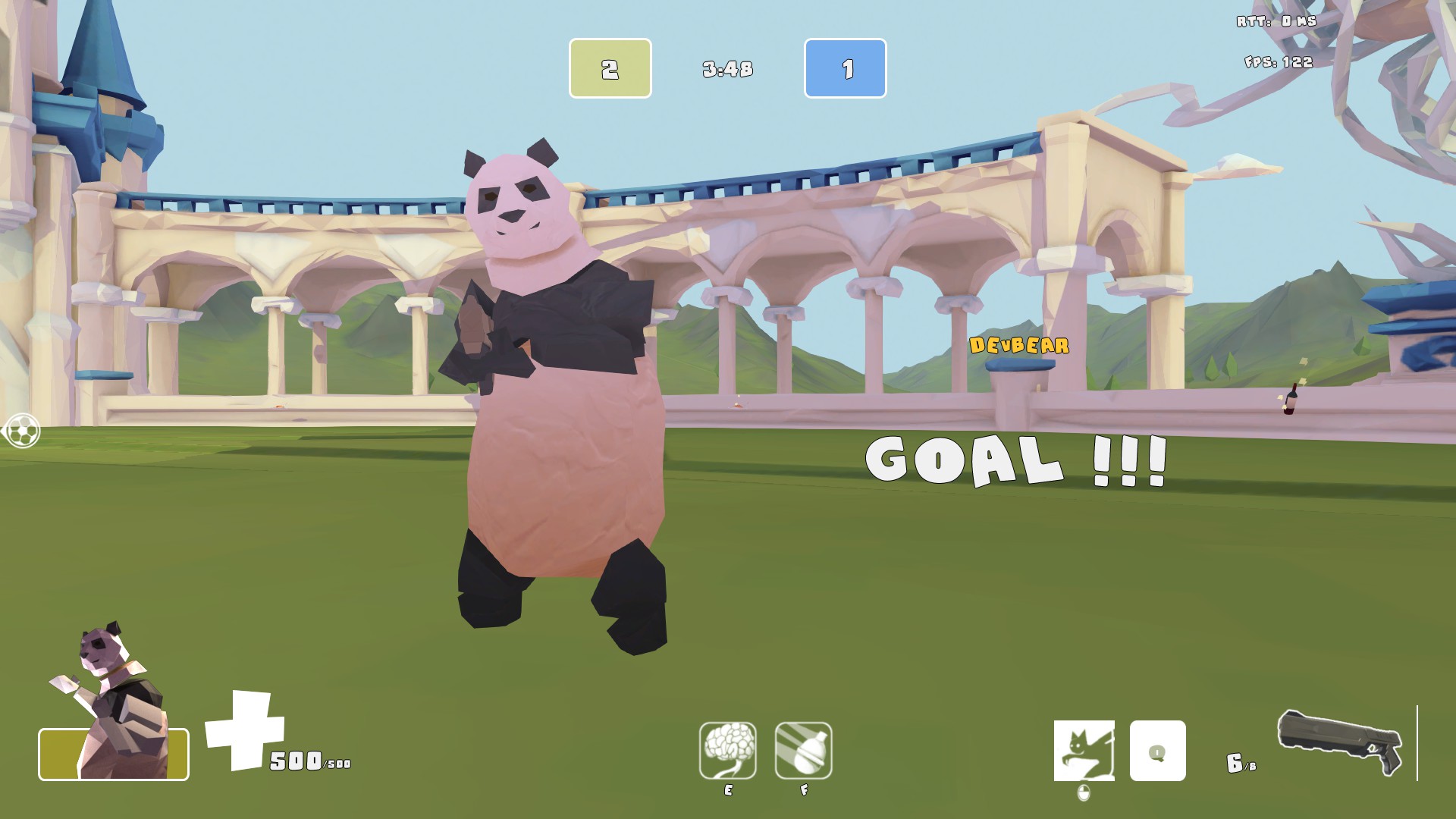 Fire in the Goal "轰个球" screenshot 1