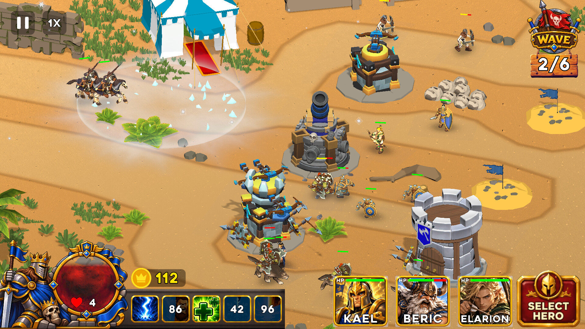 Heroes vs Orcs: Tower Defense screenshot 6