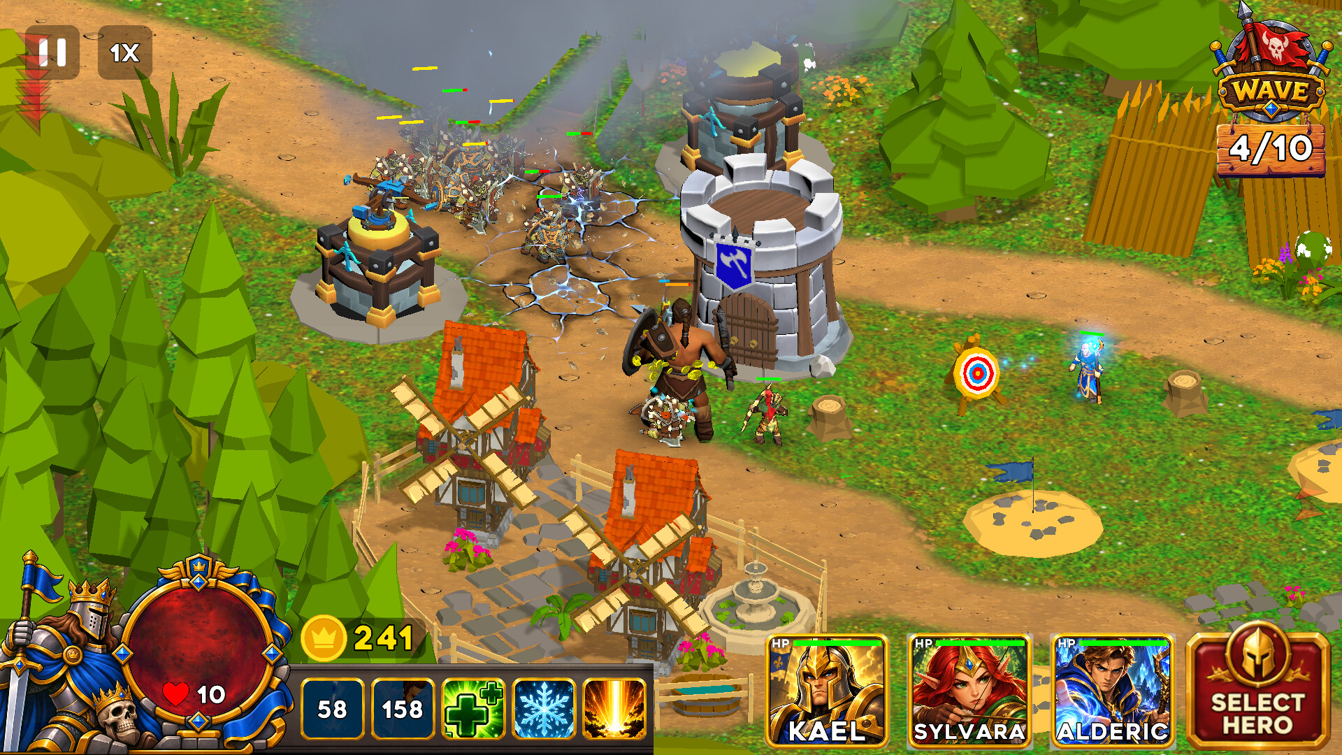 Heroes vs Orcs: Tower Defense screenshot 5