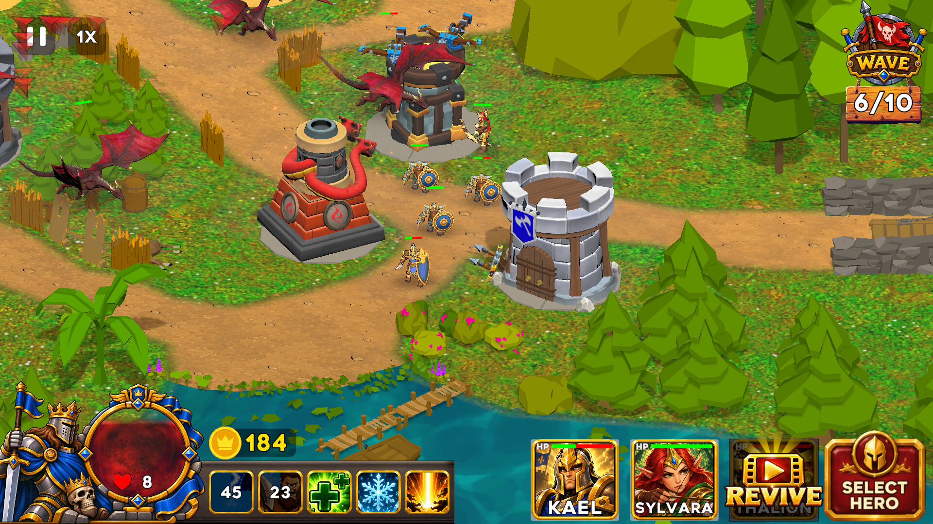 Heroes vs Orcs: Tower Defense screenshot 8