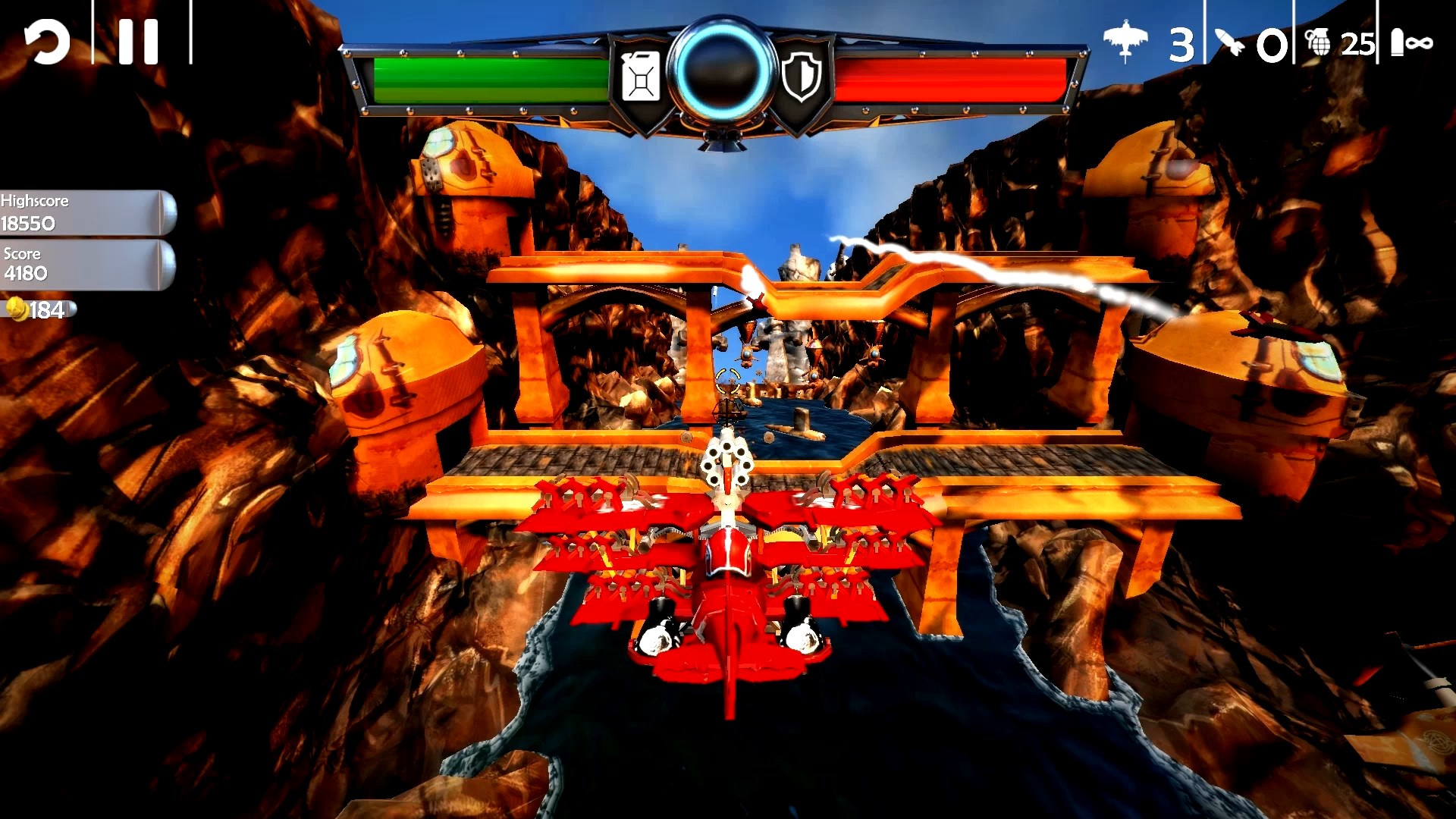 Red Barton and The Sky Pirates screenshot 3