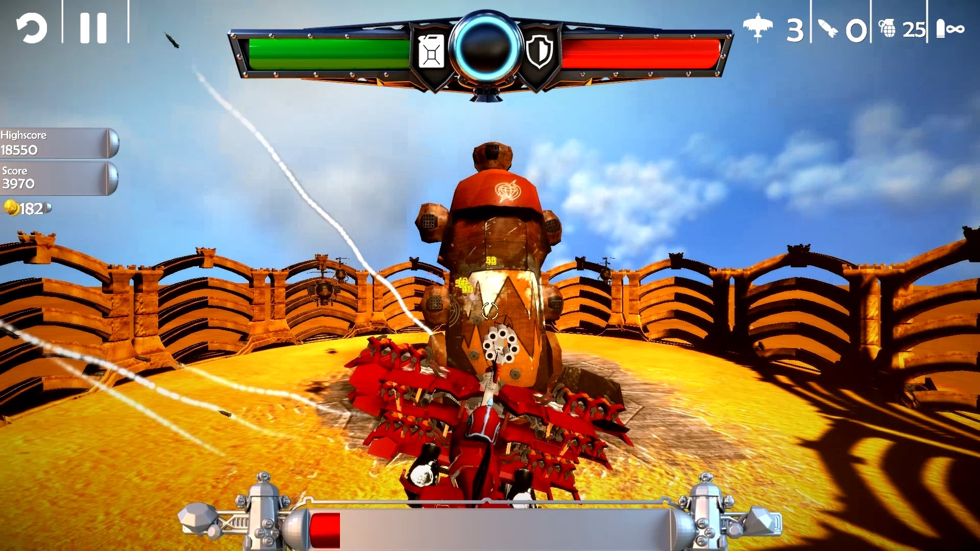 Red Barton and The Sky Pirates screenshot 2