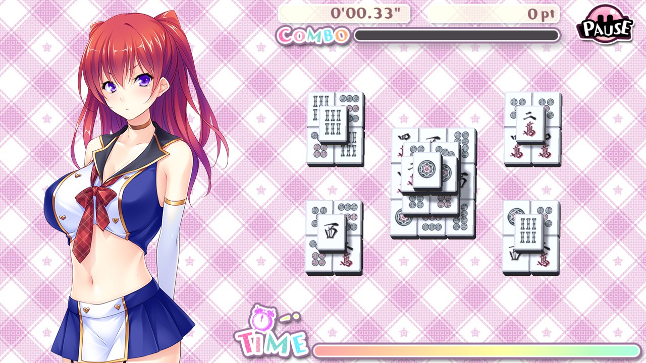 Delicious! Pretty Girls Mahjong Solitaire screenshot 5