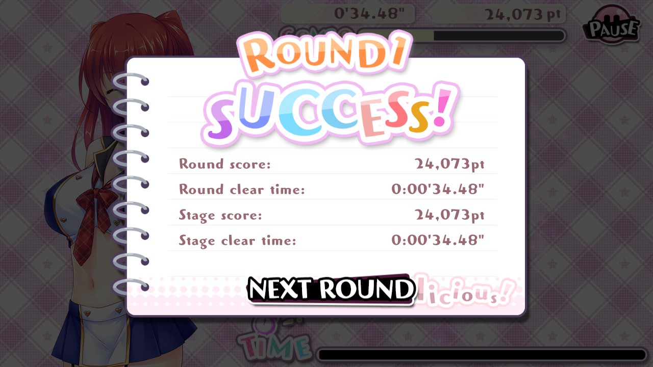 Delicious! Pretty Girls Mahjong Solitaire screenshot 6