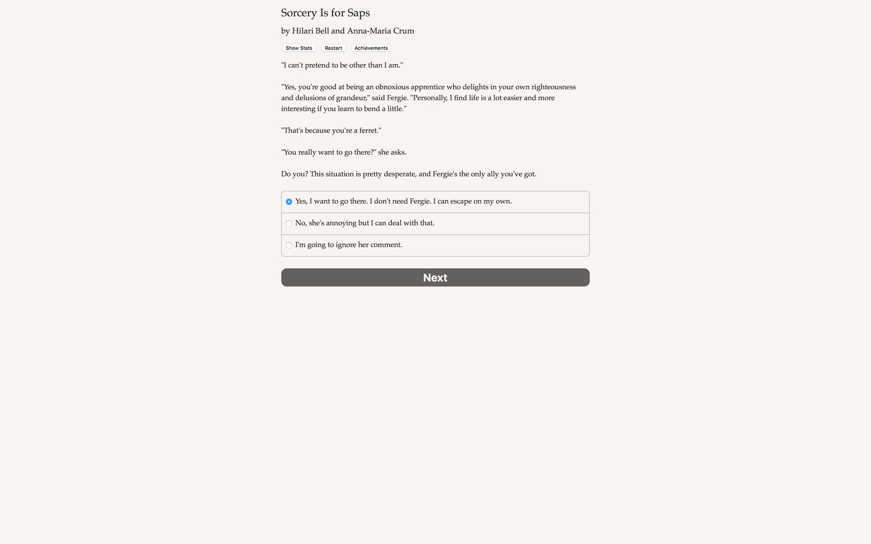 Sorcery Is for Saps screenshot 3
