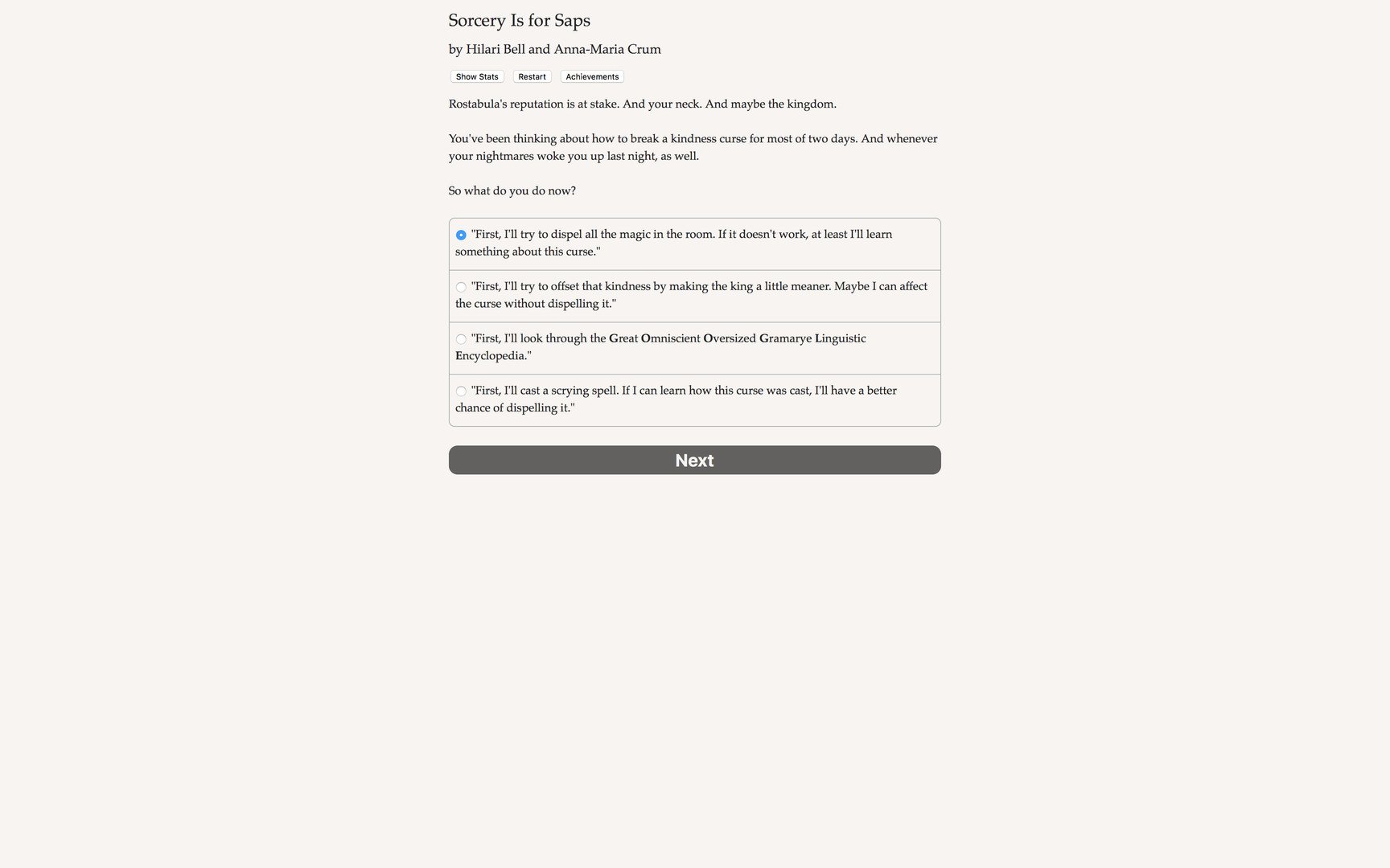 Sorcery Is for Saps screenshot 5