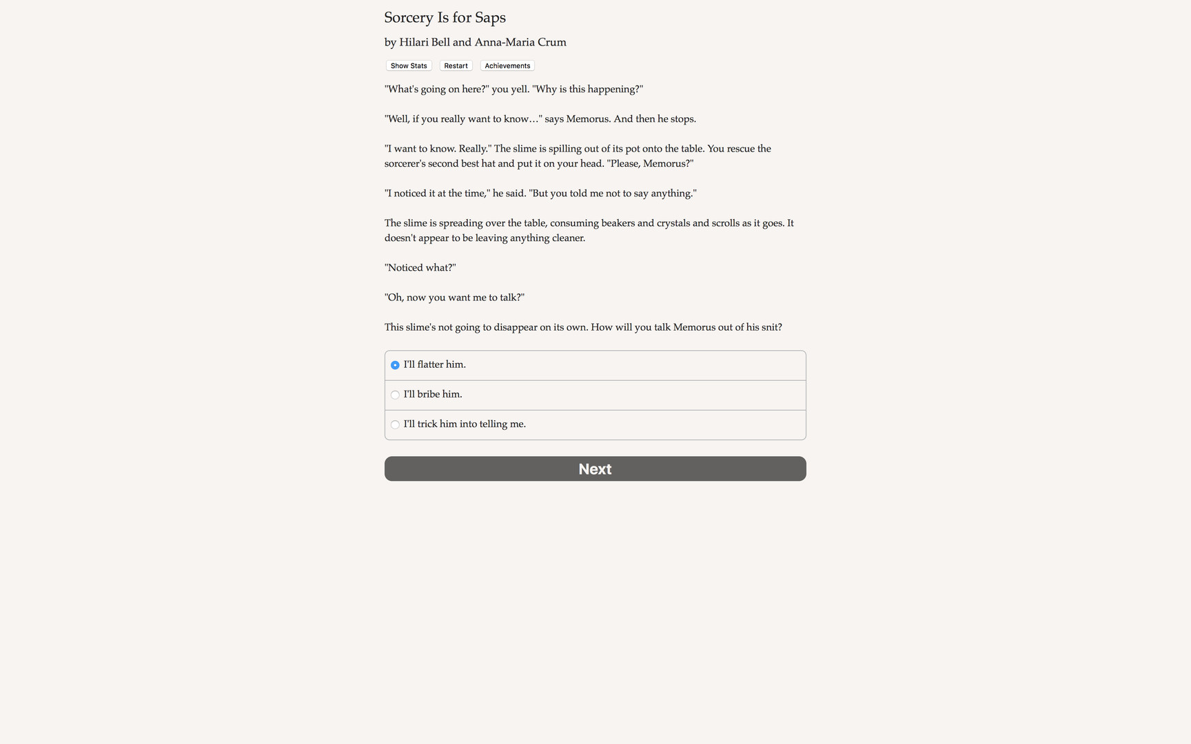 Sorcery Is for Saps screenshot 6