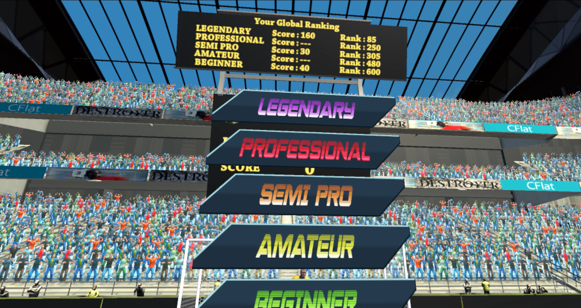 Head It!: VR Soccer Heading Game screenshot 1