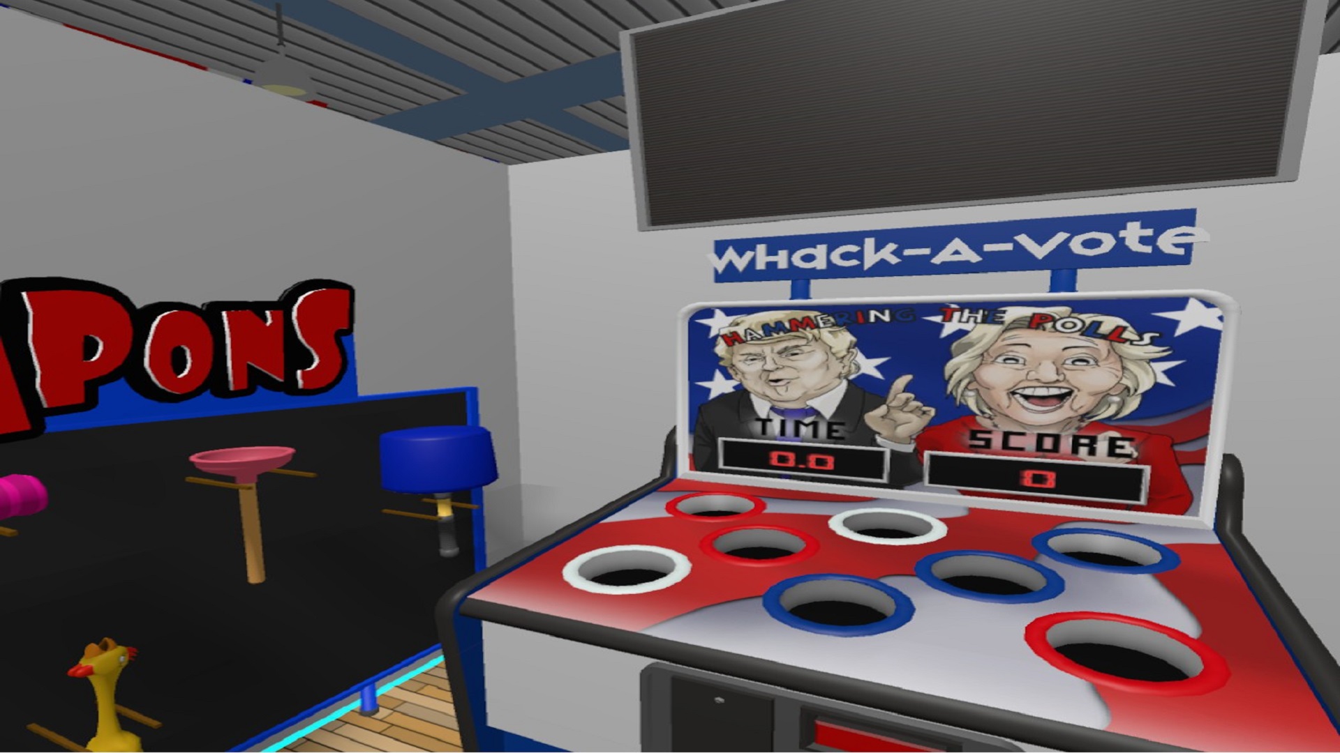 Whack-a-Vote: Hammering the Polls screenshot 3