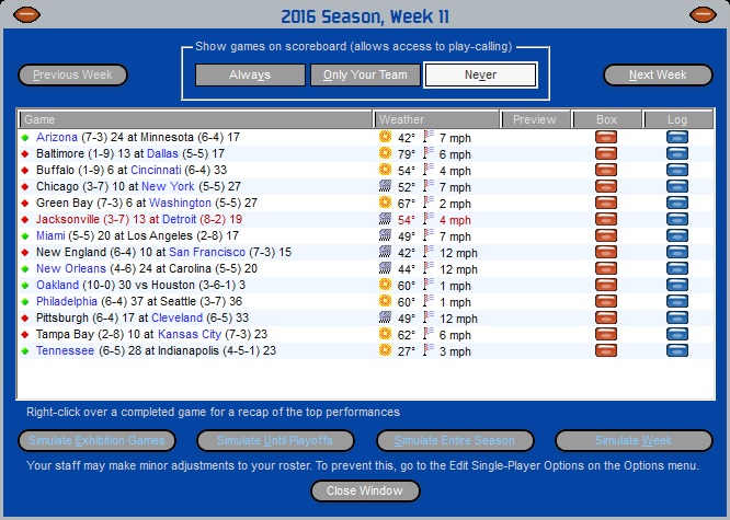 Front Office Football Eight screenshot 10