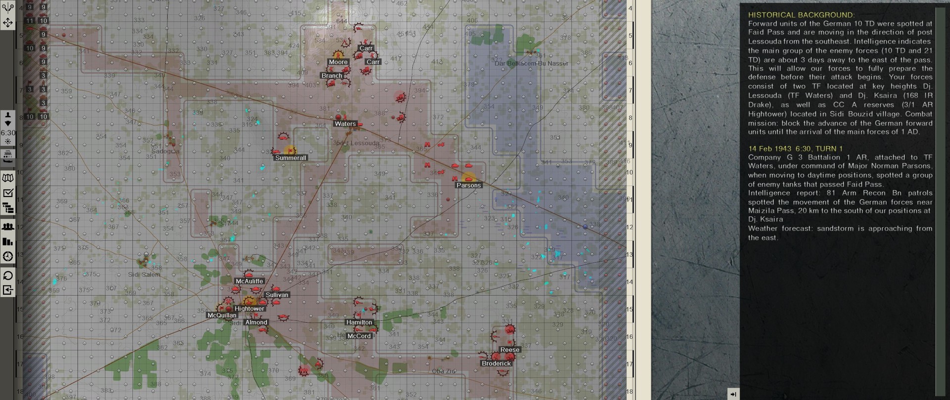 Graviteam Tactics: Tunisia 1943 screenshot 2