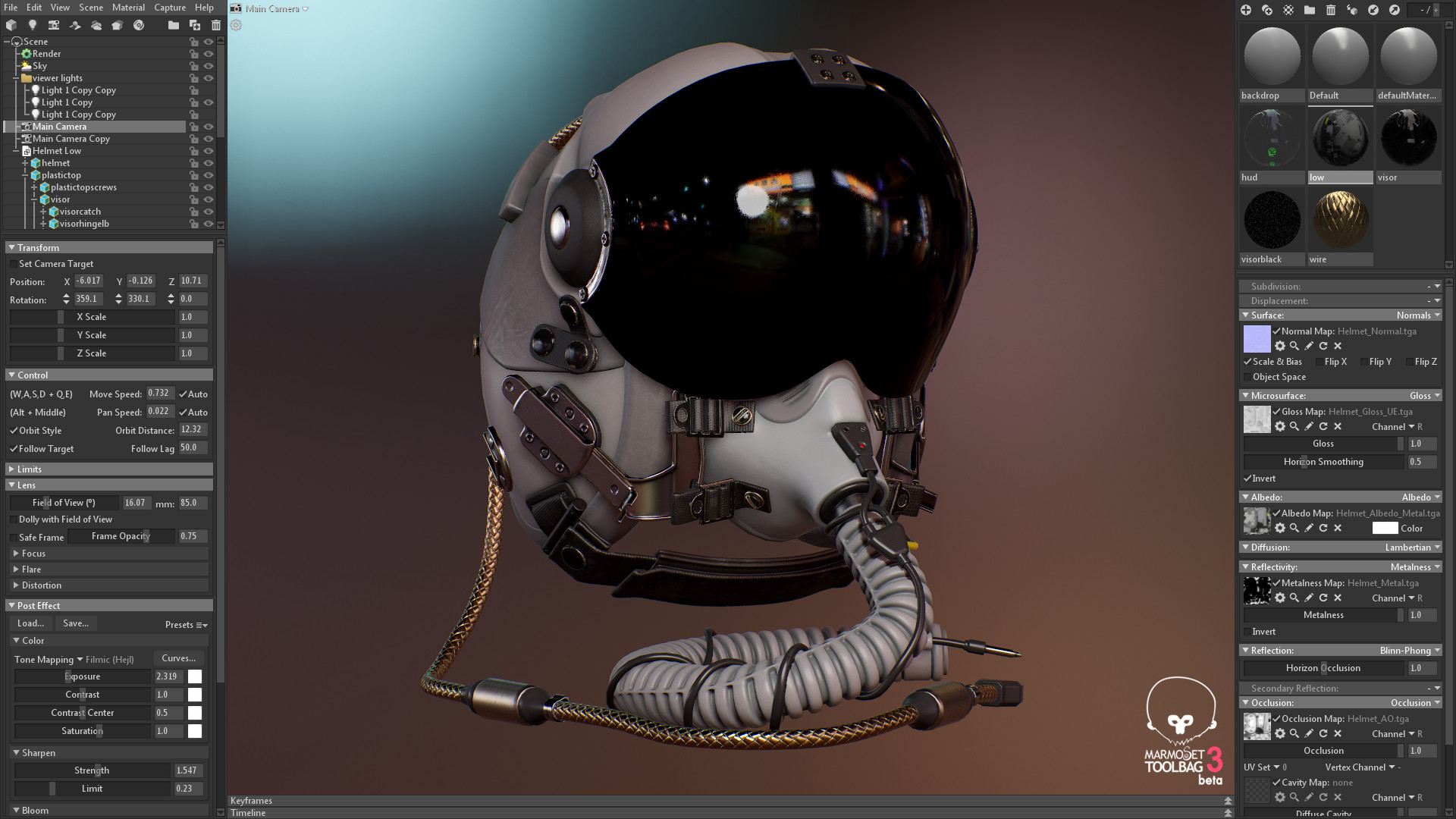 Marmoset Toolbag 3 screenshot 4