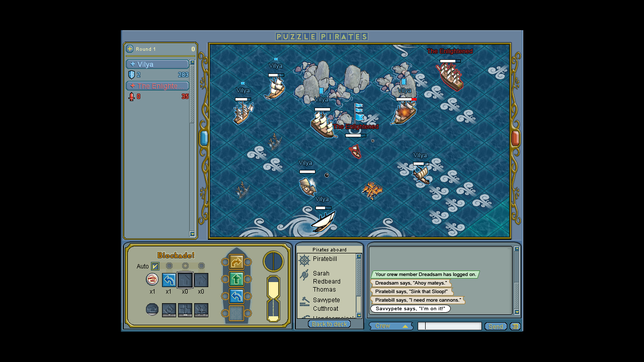 Puzzle Pirates: Dark Seas screenshot 8