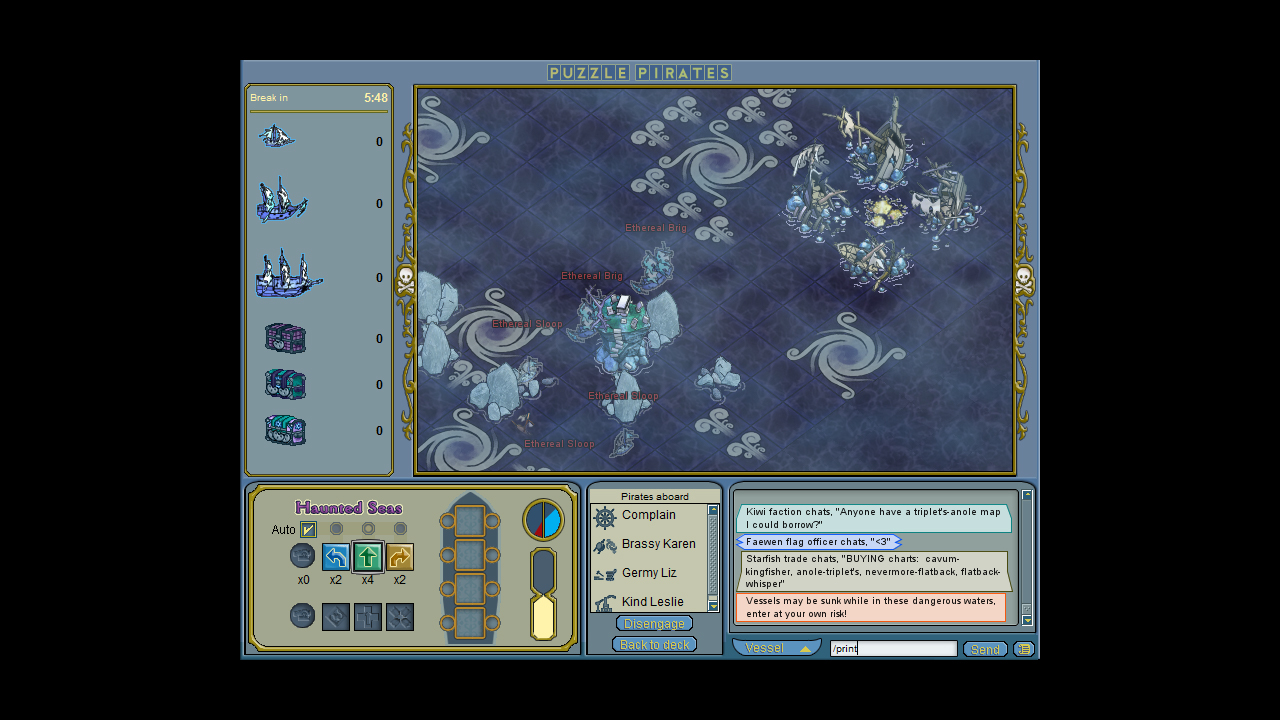 Puzzle Pirates: Dark Seas screenshot 9