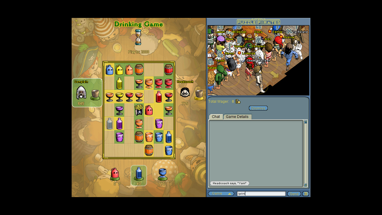Puzzle Pirates: Dark Seas screenshot 5