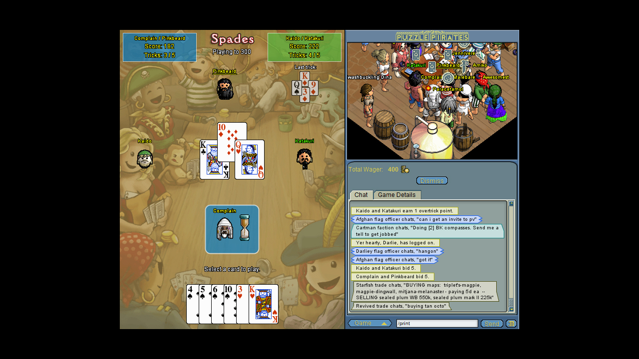 Puzzle Pirates: Dark Seas screenshot 7