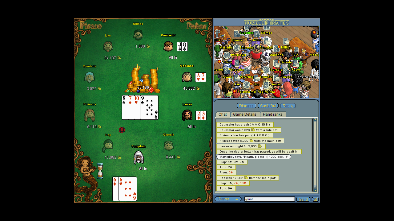 Puzzle Pirates: Dark Seas screenshot 6