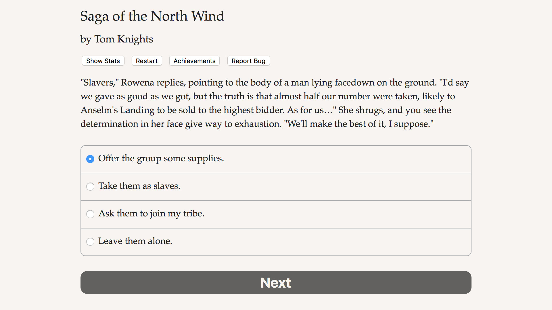 Saga of the North Wind screenshot 5