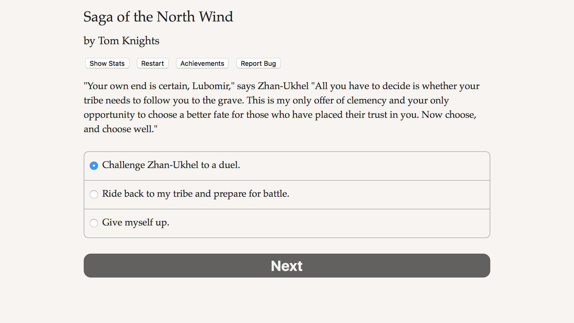 Saga of the North Wind screenshot 4