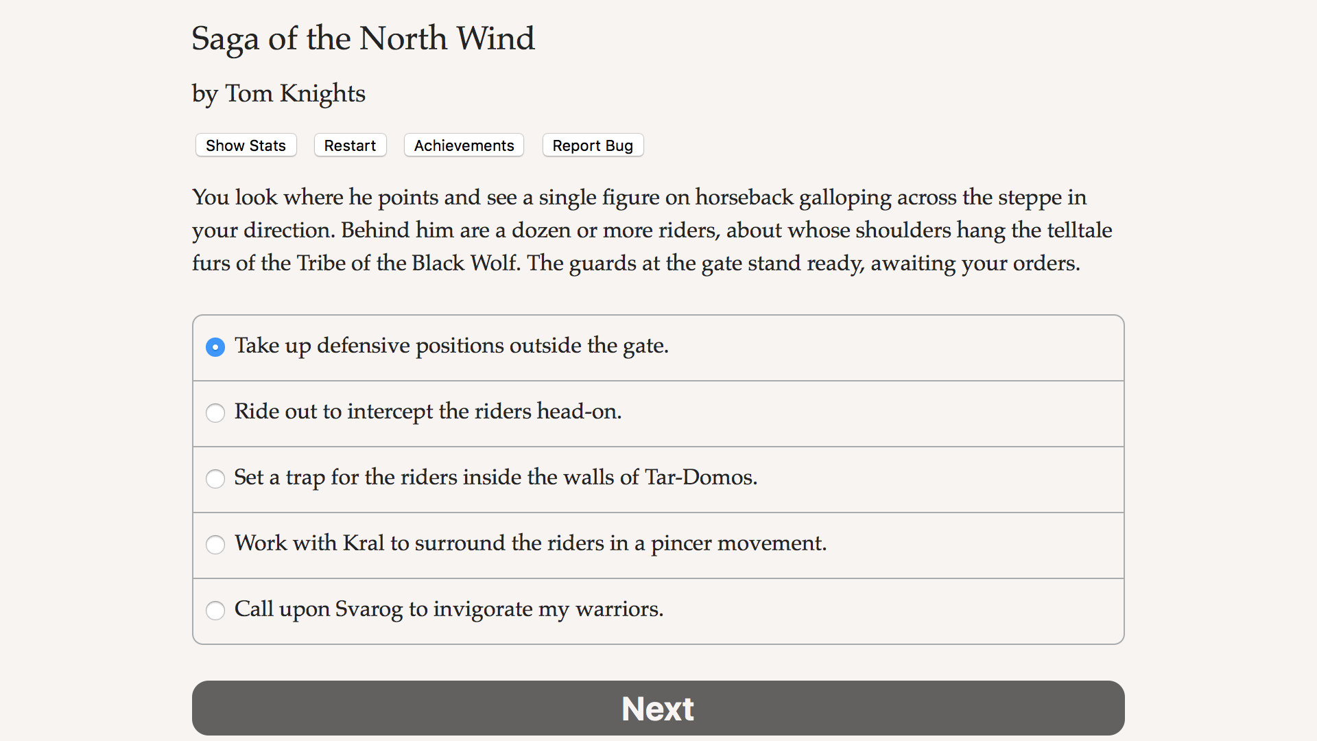 Saga of the North Wind screenshot 2
