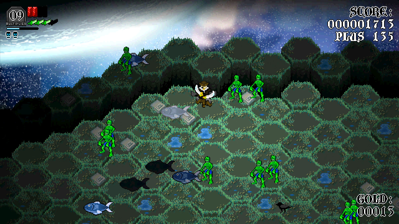 Space Ghost Pirate Zombie Slayer screenshot 1