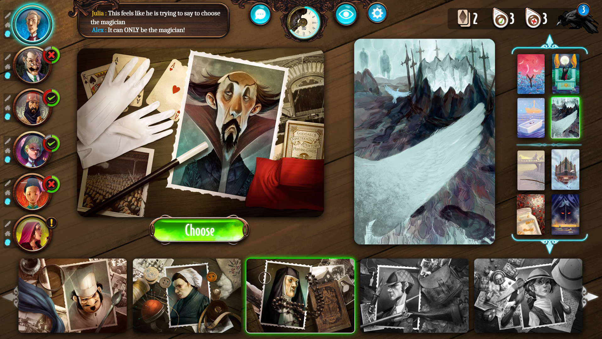 Mysterium: A Psychic Clue Game screenshot 1