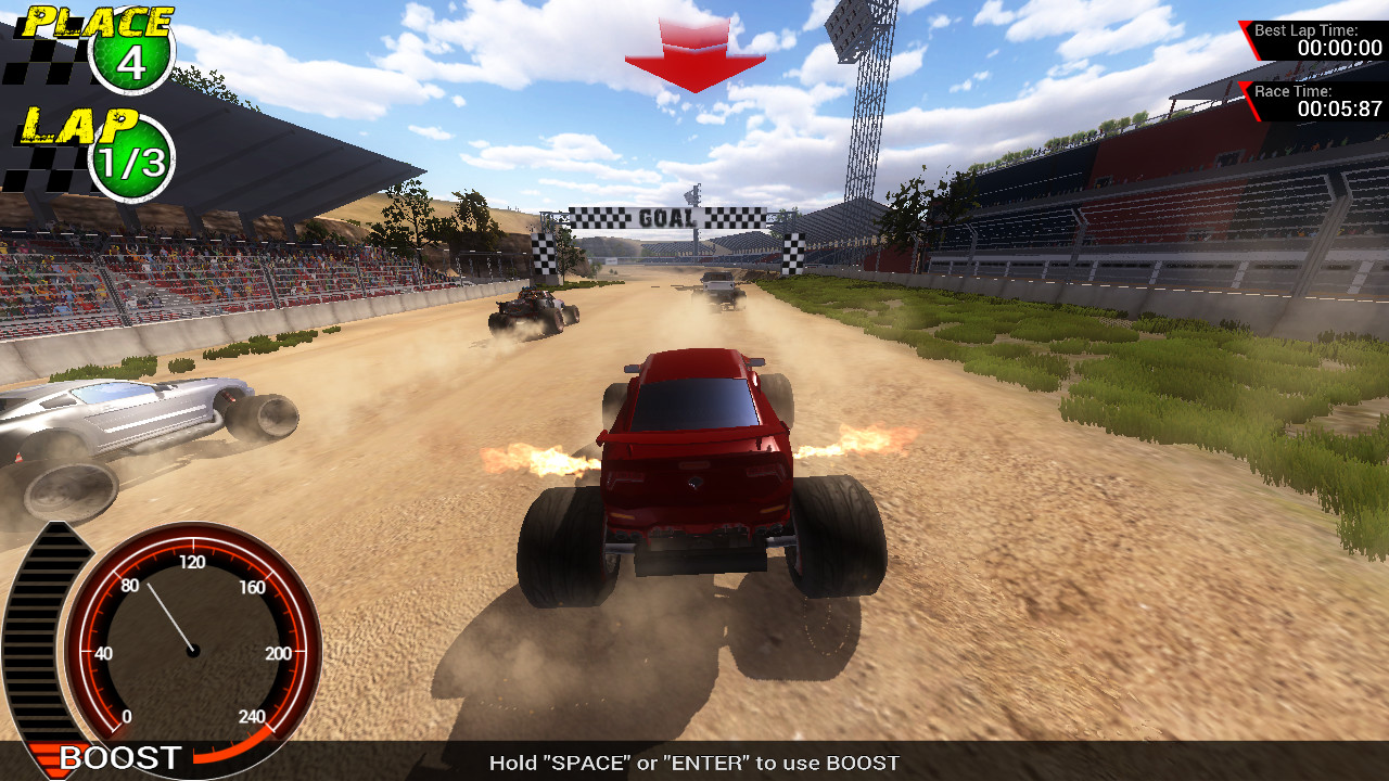 Off-Road Super Racing screenshot 1