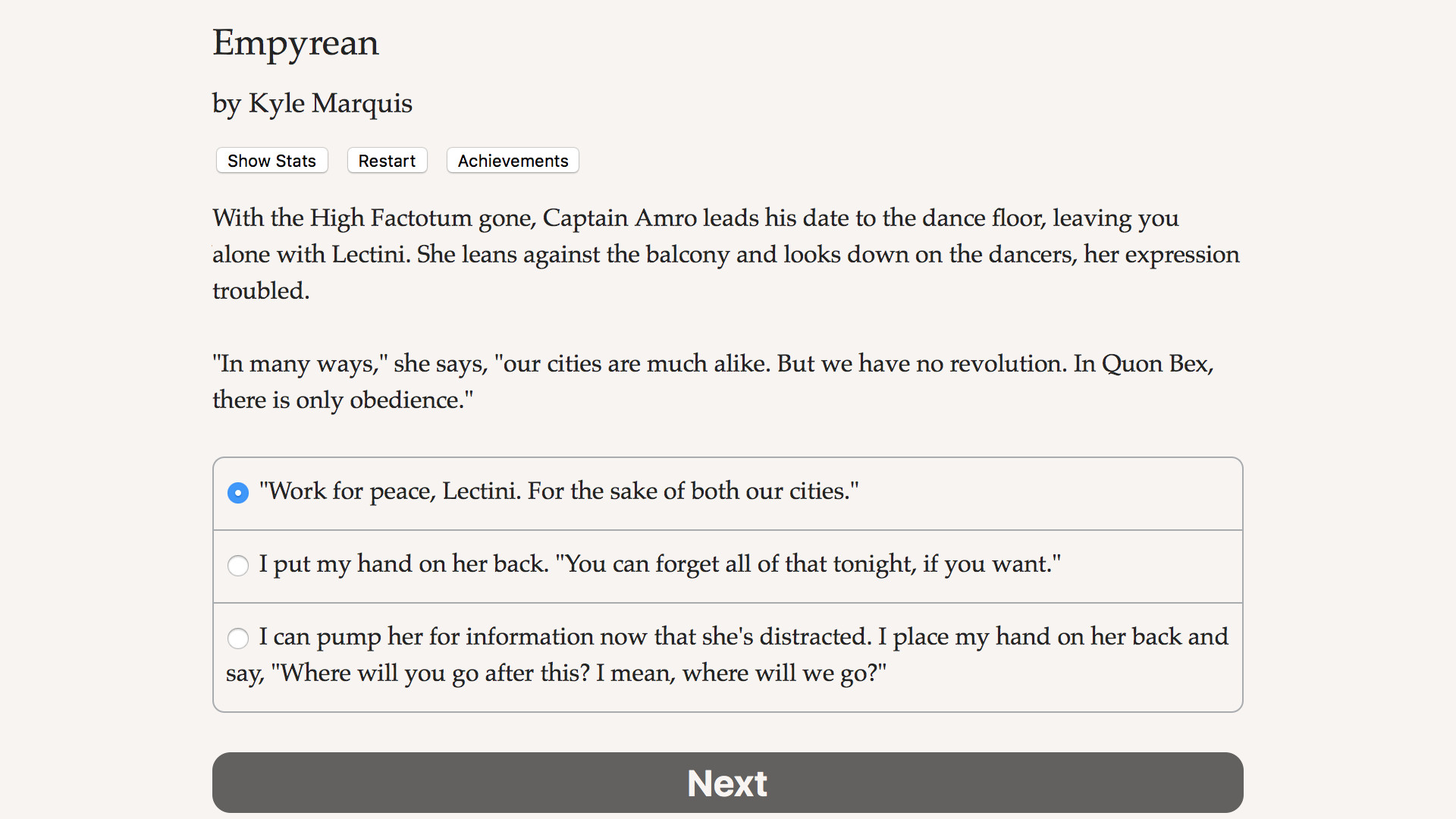 Empyrean screenshot 2
