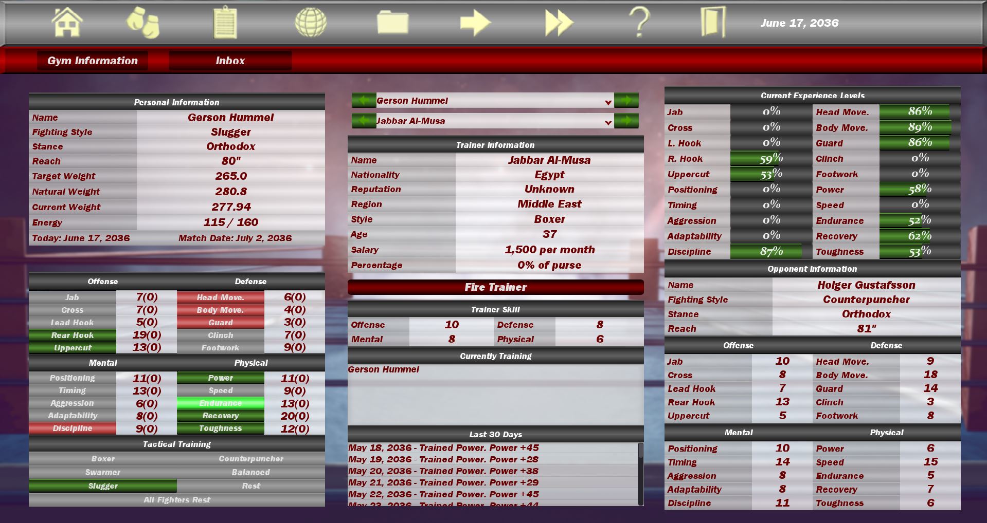 World Boxing Manager screenshot 3