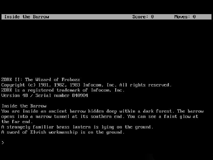 Zork Anthology screenshot 3