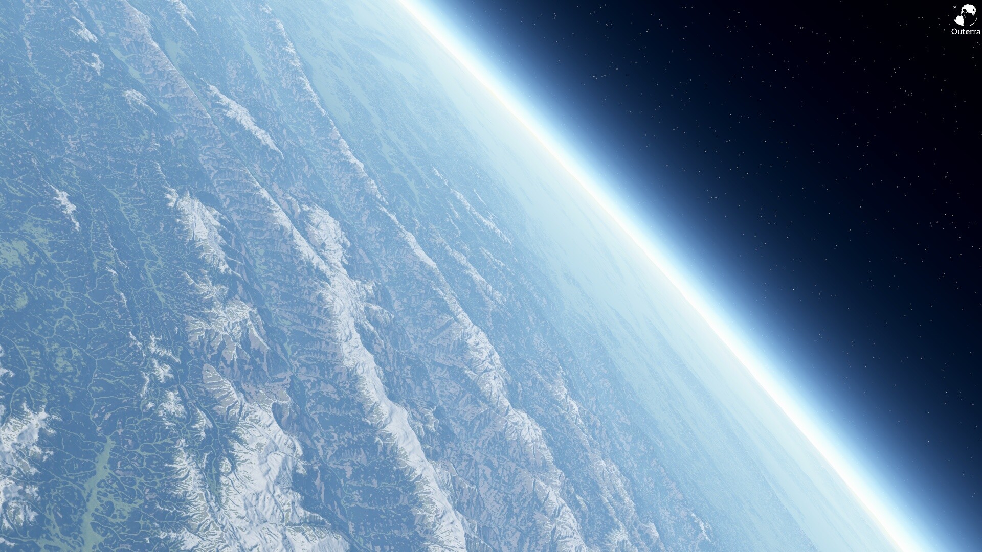 Outerra World Sandbox screenshot 1