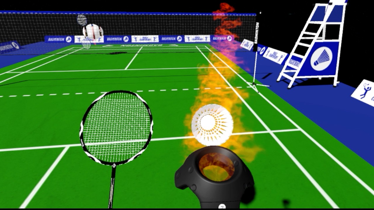 Space Badminton VR screenshot 1