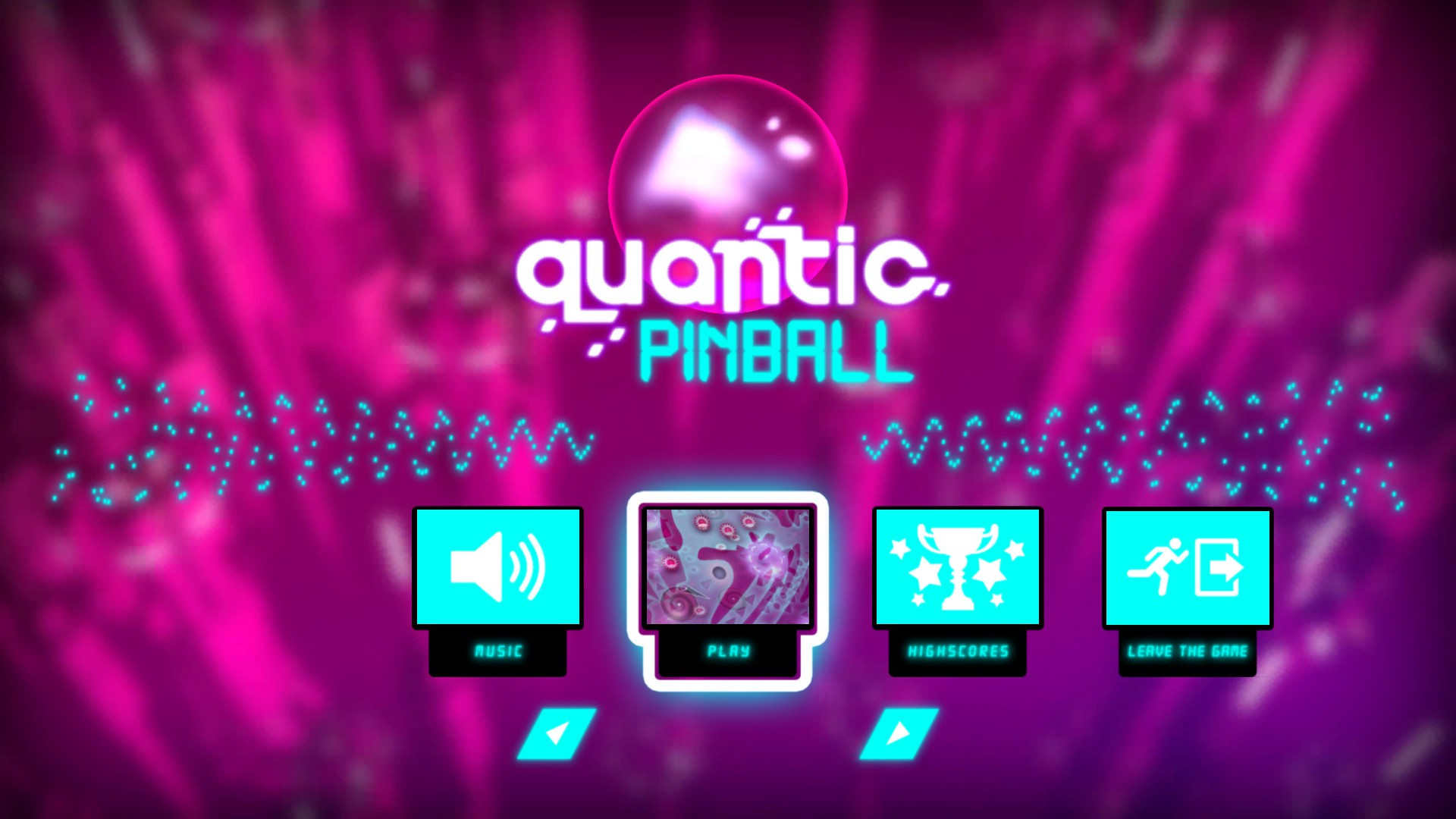 Quantic Pinball screenshot 1